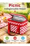 25 Liter Large Volume Thermos Bag Durable Zippered Heat Preservation Carrying Bag
