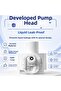 480 ml White Wall Mounted Liquid Soap Dispenser |   Premium Quality Abs Body, with Switch, Stylish and - 5