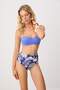 Floral Pattern Balconette Covered Hipster High Waist Beachwear Set Tbess25Js00010 - 4
