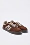 Brown Suede Kids/Teenagers Unisex Retro Sports Shoes Takaw27Sn00005 - 9