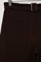 Kahverengi Cep ve Kemer Detaylı Wide Leg/Geniş Paça Kumaş Pantolon TWOAW27PL00065 - 3