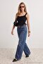 Siyah Peplum Detaylı Fırfırlı Party Büstiyer TPRAW27BS00010 - 3