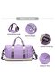 Gym & Travel Duffel Bag with Shoe Compartment,Lightweight,Water resistant and Spacious Weekender Bag - 3