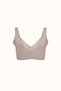 Non-wired Stitch-Free Laser Front Snap Padded Bra C26205 Purple - 5