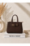 Women's Stylish Shoulder Bag with Belt Accessory Detail