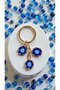 Miyuki Beads Handmade Evil Eye Bead Keychain/Bag Ornament - 2