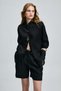 121010016 Barrı Linen Shirt Women's Shirt Black - 4