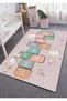 Children's Room Carpet - Non-Slip, Washable Name, Hopscotch Play Mat, Ballerina Children's Carpet - 19 - 2