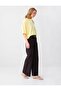 Bitter Brown Wide Leg High Waist Relaxed Fit Denim Trousers - 3