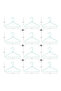 12-Pack Mint Color Fabric Covered Metal Baby Clothes Hangers, Clothes Hangers 19.5X30X0.3 - 7