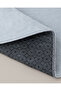 Gridline Non-Slip Base Bath Mat Set 60X100 cm + 50X60 cm Gray - 3