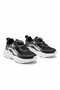 Automatic Lace-Up Black and White Children's Sports Shoes - 6