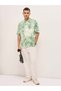 Men's Green Tie-Dye Oversize Crew Neck T-shirtStylish Casual Wear for Daily & Weekend Outfits - 5