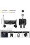 Foldable Wagon Cart 250 Heavy Duty Utility Cart with Wheels for Outdoor, Garden, Beach & Travel - 6
