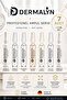 7-Piece Skin Care Set Wrinkle Blemish Salmon Dna Stem Cell Botox Effect Ampoule Serum Dermaroller