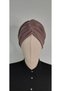Hijab Swimming Cap (Sea and Pool Cap), Matching with the Hijab and Swimsuit Top, Mink Color. - 4