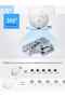 360-Degree Fisheye Panoramic Wireless Surveillance Camera With LED Bulb Security - 4