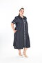 Women's Denim Jeans Plus Size Dress - 2