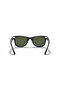 0RB 2140-F Wayfarer 901 52 نظارات شمسية للجنسين - 3