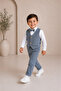 Baby Boy & Child Striped Vest Set Suit for Special Occasions Birthday Party - 4