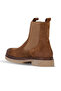 Tan Suede Women's Flat Boots 01Wf3801 - 4