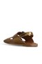 Bronze Leather Women's Sandals 01Wy2013 - 5