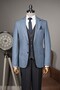 Combined Suit Dress Navy Blue - 2