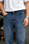 Leon High Waist Loose Cut Men's Jeans - Baggy Fit C352 - 3