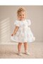 Girl Baby Girl Child Short Sleeve Back Detail Bow Special Occasion Birthday Party Wedding Holiday Dress