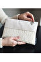 Women's Portfolio & Clutch Bag Powder