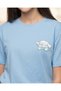 Senior Girls Light Blue Cinnamoroll Oversized T-Shirt - 4