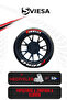 Motorcycle and Automobile Vehicle 3D Auto Tire Lettering Sticker Emblem Set