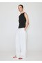 Drape pamuklu bluz - 2