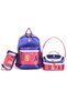 U.S. Polo Assn. 3-Piece School Bag Set Plcan24273– Backpack, Lunchbox and Pen Holder Navy Blue - 2