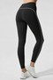 Black Color Slim Fit Jogger Model Striped Sports Tights - 2