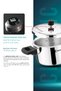 Argent Classic 5.5L Triply Stainless Steel Pressure Cooker Pan Outer Lid Induction Gas - 4
