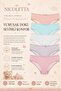 Girl's Panties 5 Pack Lycra Salmon - 7