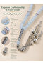 MAJOOD/45 Real Aquamarine Prayer Beads/Tasbih/8MM/For Men And Women/Ramadan Gift - 2