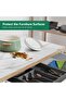 Non-Adhesive Shelf & Drawer Liner, 12inx10ft Waterproof Cabinet Liner for Kitchen Shelves - 3