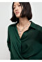 Satin Double-Breasted Shirt - 6