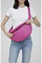 Genuine Leather Handmade Unisex Diamond Patterned Wide Waist and Chest Freebag Bag - 3