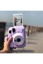 Clear Flower Camera Case for Fujifilm Instax Mini 12-8, Protective Bag with Shoulder Strap - 6