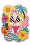 Sdt Fish Theme Patterned Modern Woven Base Decorative Carpet Sdtamor202