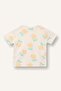 100% Cotton Relax Fit Printed Combed Cotton Short Sleeve T-Shirt Baby Girl H8228A526Sm - 3