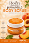Smoothing Body Peeling Scrub - Strawberry Leg & Ingrown Hair Removal Whitening Peach Extract 250 ml - 2