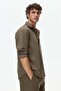 Relaxed Fit Linen-blend shirt - 3