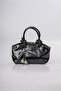 Ccs Magnet Opening Double Pleated Handheld Crossbody Bag - 3