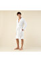 Solid Bamboo Unisex Bathrobe White - 3