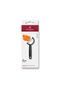 6.0950.3 Rho Straight Edge Single Side Peeler Black - 3