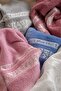 Bamboo Pattern 30*50 cm 6-Piece Kitchen Towels - Dowry - Hand and Face Towels - Dishcloth 100% Cotton - 3
